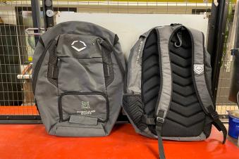 backpack, gray