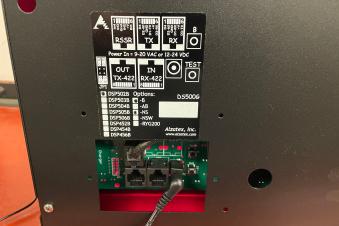 rear of 2-digit display