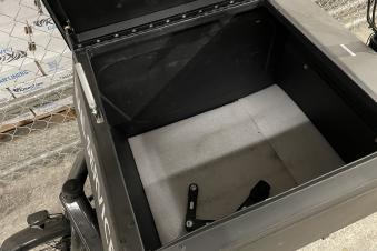 front cargo box interior