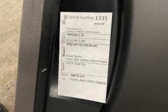 manufacturer label