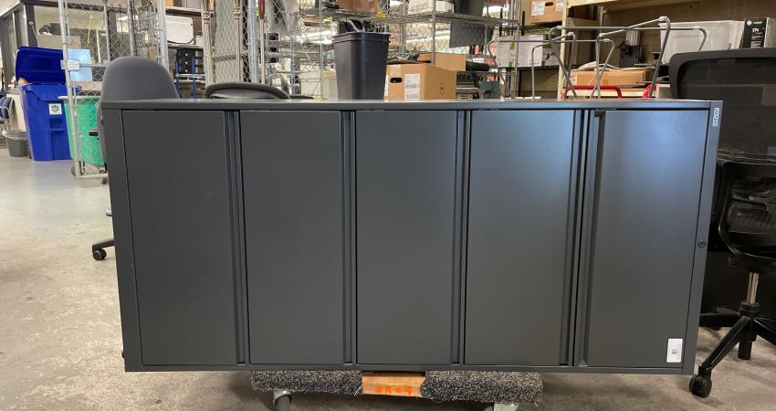 5-drawer file cabinet