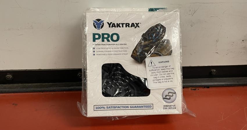 front of the box