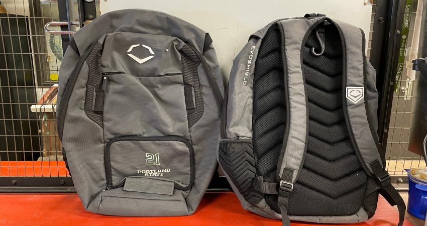 backpack, gray