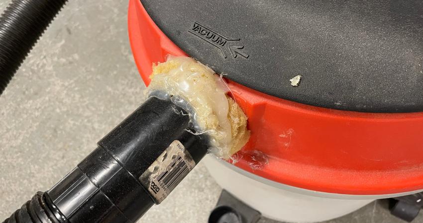 silicone blob repair