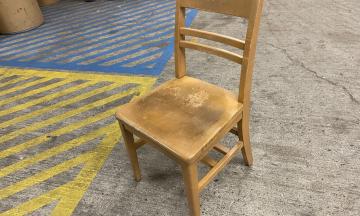 one chair