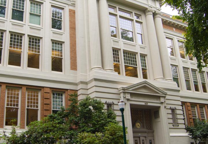 historic building entrance