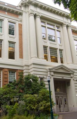 historic building entrance