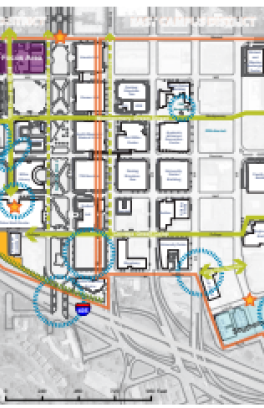 Map of PSU Open Space Plan