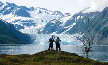 USGS Scientists at Surpprise Glacier in Alaska