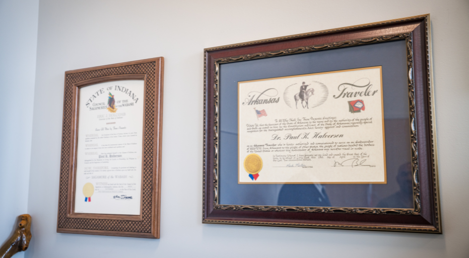 Dean Halverson diplomas