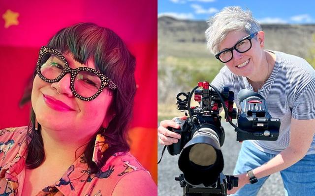 Michelle Jackson and Courtney Hermann