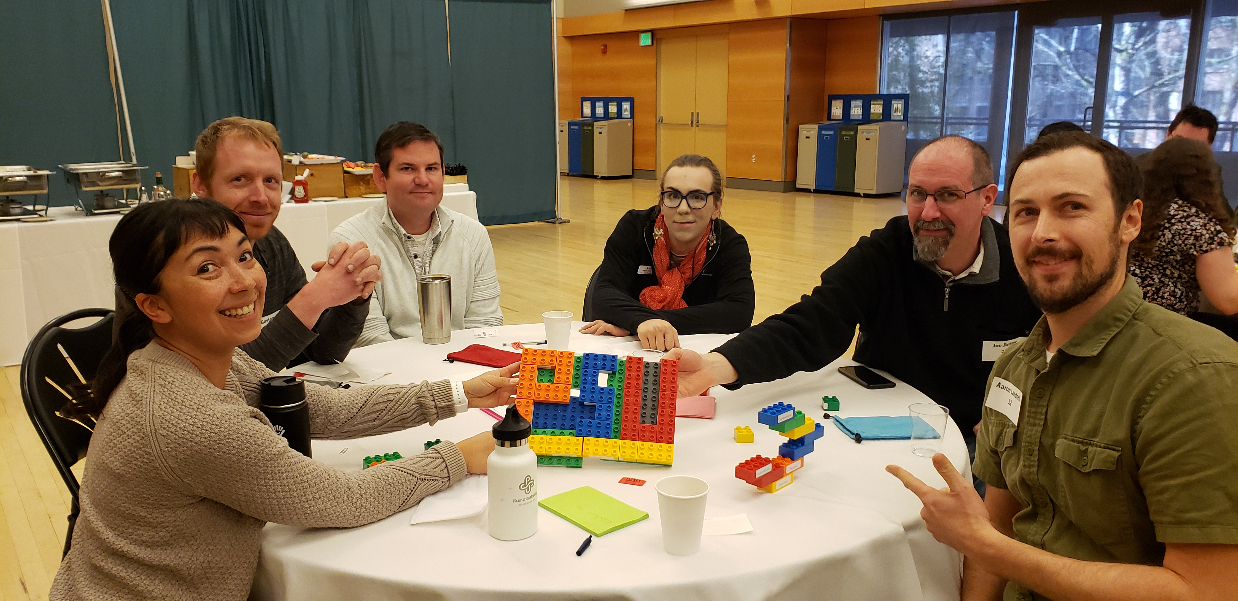 OIT staff employees participating in Attributes for Success: Coaching, Communication, Innovation, Proactive, and Team Player on a foundation of Emotional Intelligence