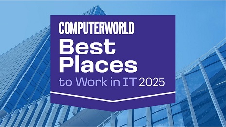 decorative image showing computerworld best places to work in 2025