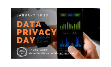 January 28 is Data Privacy Day. Learn more at staysafeonline.org/data-privacy-day
