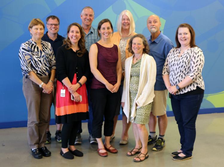 teachers and researcher team