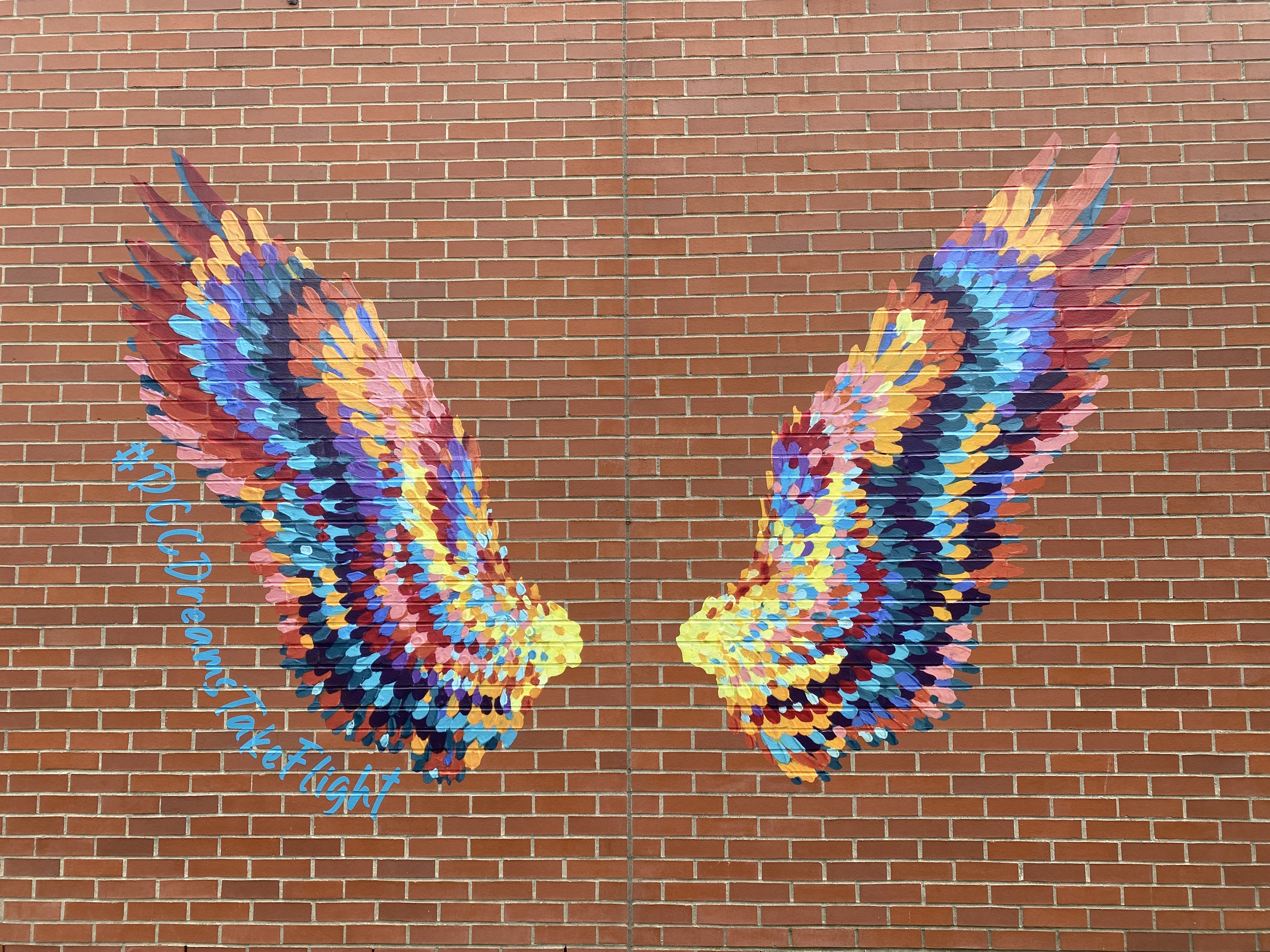 PCC Southeast Campus butterfly wings