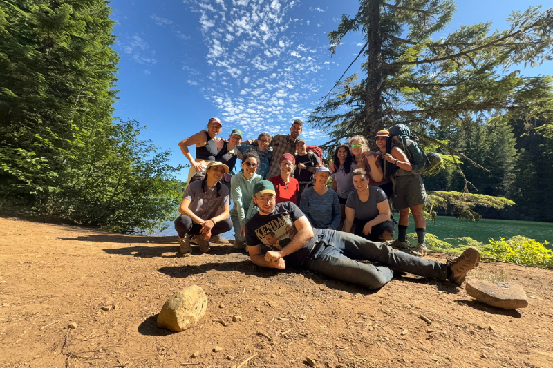 The group at Timothy Lake