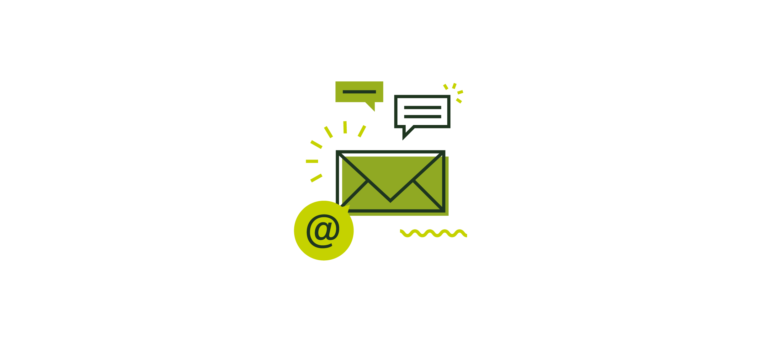 Illustrated envelope icon