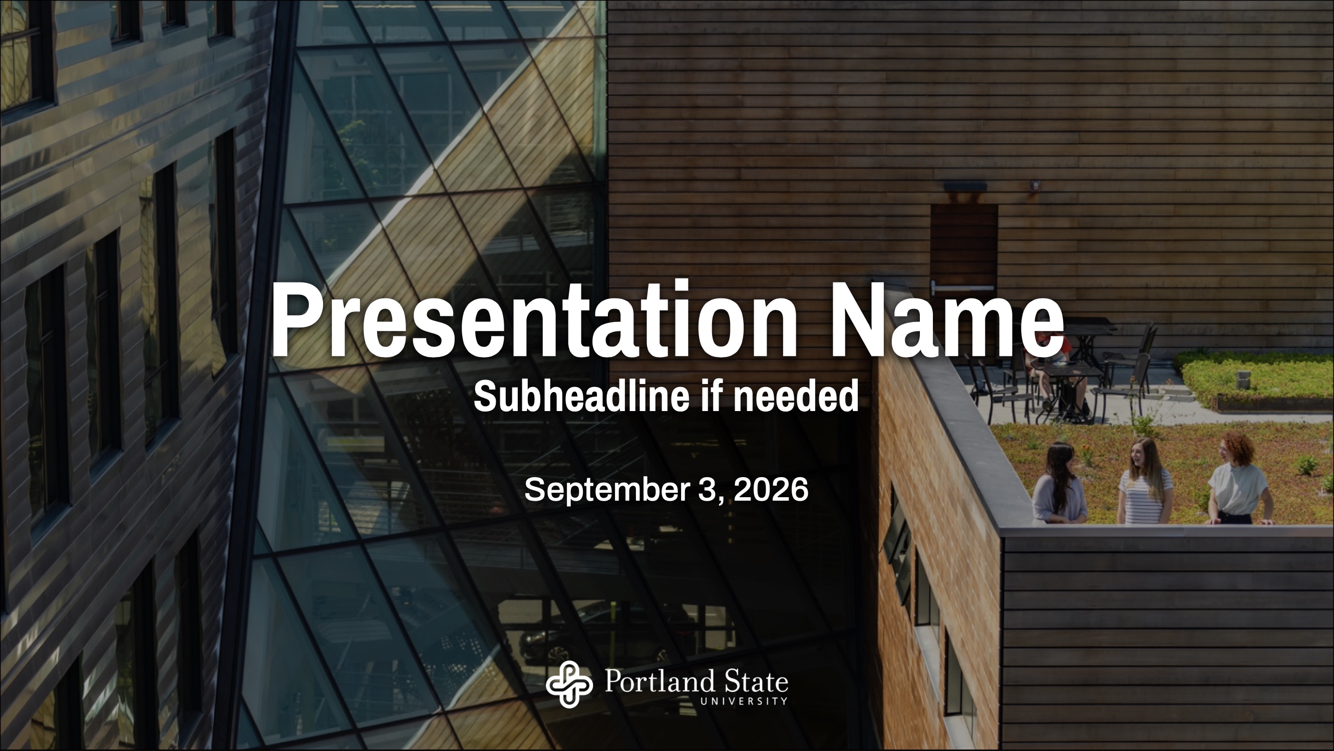 Preview of presentation template