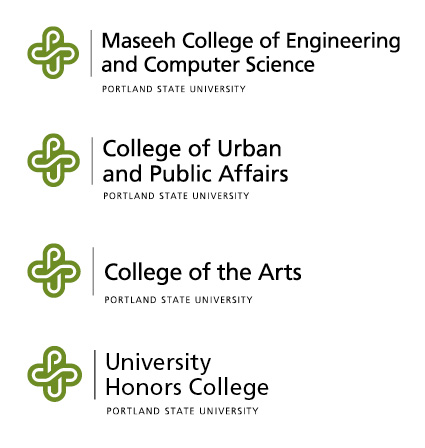 Examples of logos for PSU colleges