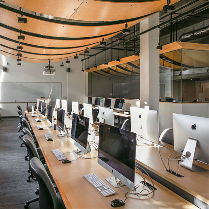 Portland State University computer lab