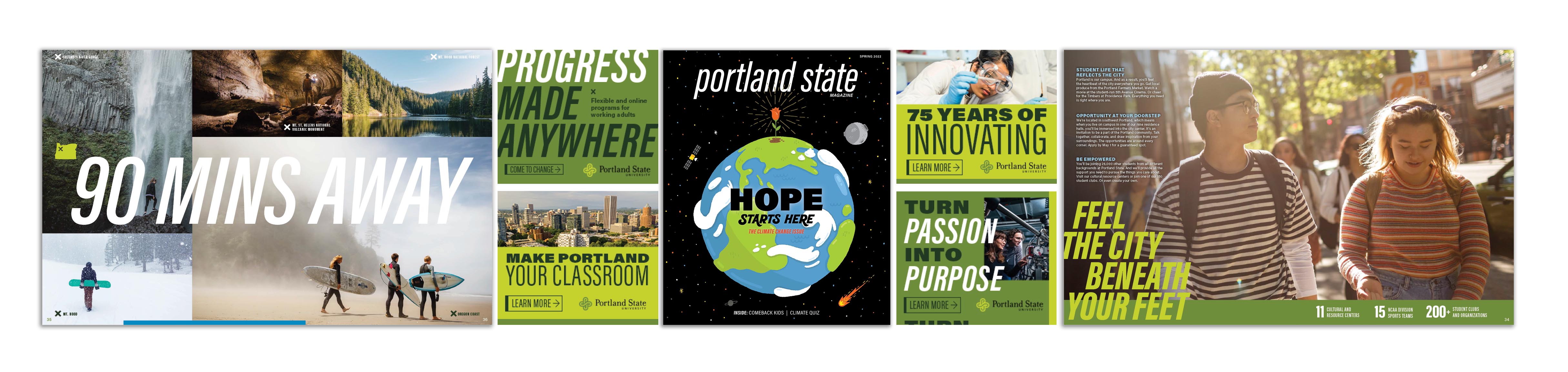 ucomm design work examples