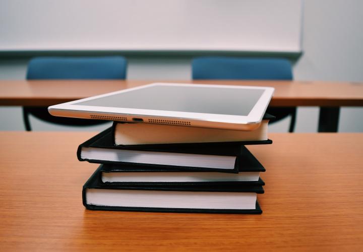 books and ipad