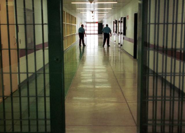 Jail hallway