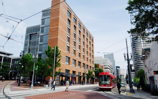 PSU Urban Center Building on 5th Street