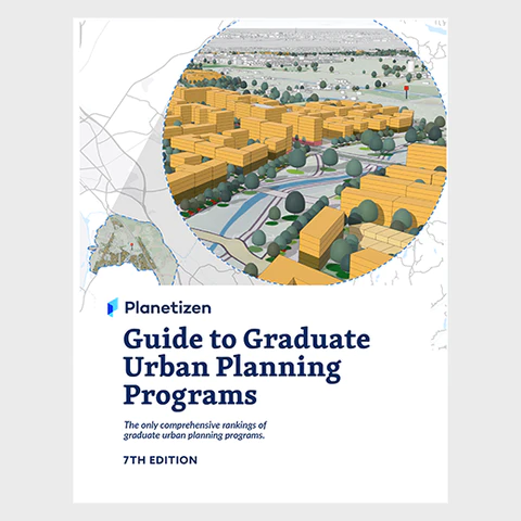 cover of the "guide to graduate urban planning programs" guide