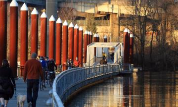 image of pedestrian bridge