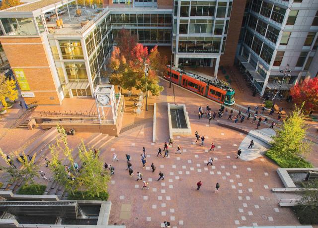 Picture of Portland State U campus