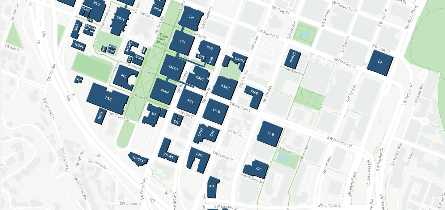 Pdx Edu Campus Map Campus Map | Portland State University