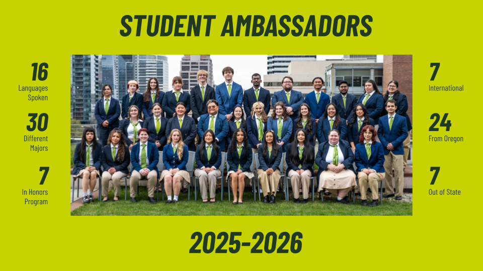 Student Ambassador 2025-2026 team photo 