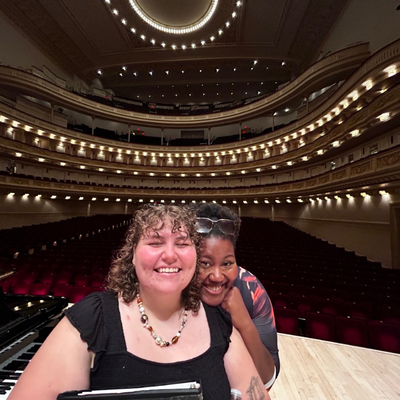 Coty Raven Morris with Megan Abens