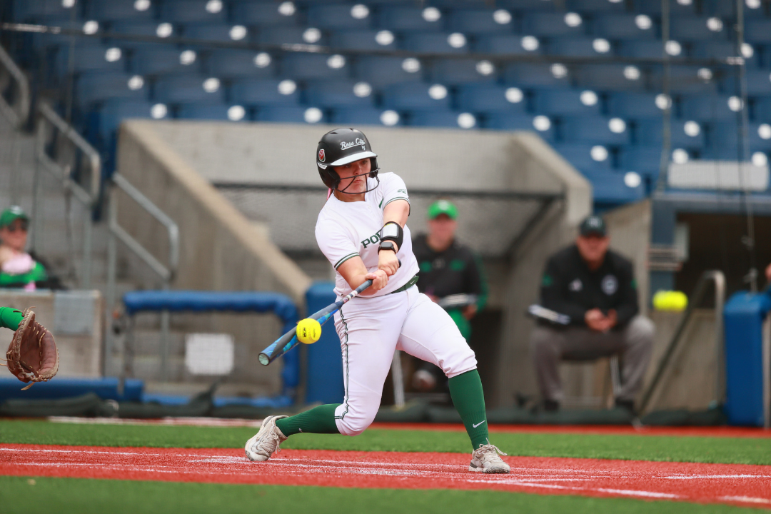 Allison Harris up at bat