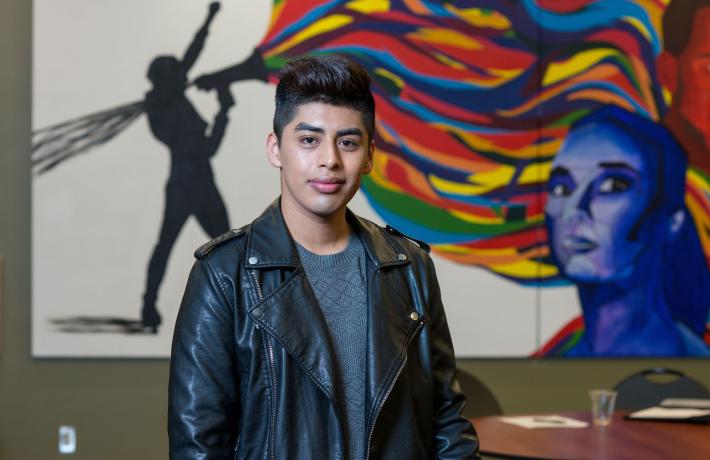 Student in La Casa Latina