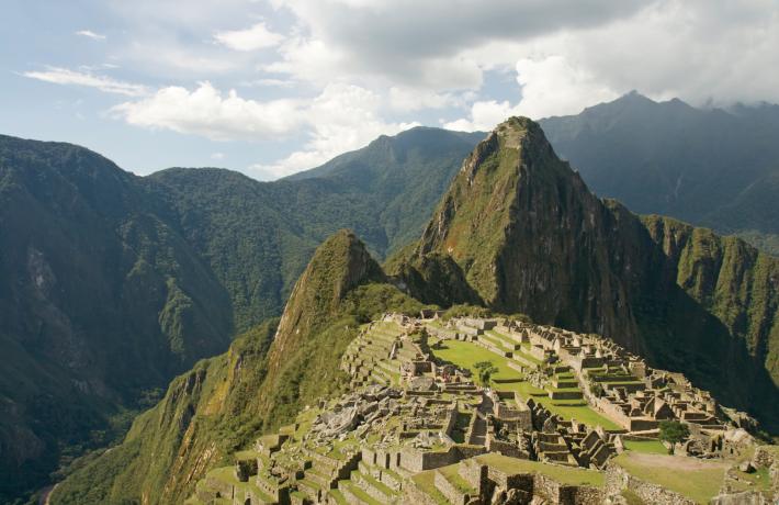 Machu Picchu in Peru